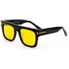 Tom Ford Occhiali da sole Tom Ford Fausto FT0711 nero/giallo 53-20-145 mm con custodia...