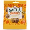Sacla Saclà Olive Snack Kalamata Snocciolate, 30g | Olive Nere Denocciolate Greche della varietà Kalamata , Pratico Formato Snack, Confezione da 12 Pezzi