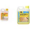 FILA Surface Care Solutions Cera per Cotto, Marmo, Veneziana, graniglia e Pietra Naturale & Surface Care Solutions Fila Cleaner, Detergente per Pavimenti, la Confezione puo' variare