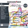 Eberhard Faber 522024 - Pastelli a olio Artist Colour, 24 pastelli a olio infrangibili di 11 mm di diametro