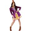 Rubie's 820591XS Costume ufficiale di Willy Wonka e la fabbrica di cioccolato, da donna, XS