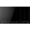 Teka Home IZF 99770 MST - Piastra a induzione 4 fuochi, con zona Full Flex, piastra a induzione 90 cm, facile da installare, con sistema Touch Control Slider e sensore di temperatura, colore: Nero