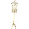 Ornamento Di Torso Mezzo Corpo In Ferro Manichino Femminile Per Negozio Di