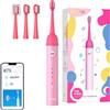 Bitvae Spazzolino Sonic Elettrico Incl. Ricambio 3 Intonaco Modalità Bluetooth