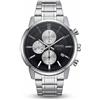 Casio Orologio Uomo Casio MTP-E510D-1A2VDF Cronografo Acciaio Nero WR50M
