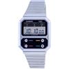 Casio Orologio da uomo Casio Vintage Digitale Acciaio Vetro Resina A100WE-1A