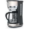 Muse Macchina da caffè MS-220 SC | con brocca in vetro, display analogico per mantenere il caldo, capacità 10 tazze, acciaio inox, beige