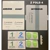 JJT Film Protezione Hydrogel Samsung Galaxy Z Fold 4/3 Full Cover 9H Trasparente