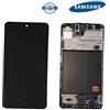Samsung SCHERMO ORIGINALE SERVICE PACK SAMSUNG A51 A515F NERO LCD DISPLAY FRAME