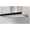 Esistyle Cappa parete (90x48,4x94,1cm) PEARL Inox e Nero E061000098