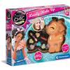 Clementoni- Crazy Chic-Lovely Cerbiatto, Trousse, Cofanetto con Trucchi, Borsett