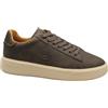 BLAUER BUCK13 brown marrone scarpe uomo sneakers pelle lacci