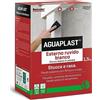 AGUAPLAST SR5 Ruvido Bianco - Stucco Rasante Fibrato per Esterni/Interni, Finitura Ruvida Simile Intonaco, Riempimento Crepe e Fori fino a 30 mm - formato da 1,5kg