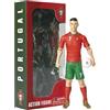 Megableu - Statuetta Calcio Ronaldo - 20 cm - Grande Figura Calciatore Realistico & Articolato - Licenza Ufficiale - 10 Punti Articolazione - Giocattolo Calcio Team Portogallo - Idea Regalo Fan