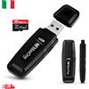 Registratore vocale spia digitale con microSD da 32 GB incluso Mini registratore