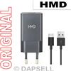 0DAE0AA Hmd Caricabatterie Originale Da Parete 10w Piu Cavo Usb-c Per Nokia G300 G310