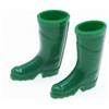 Stivali da pioggia realistici in silicone per mini bambole BJD OB11, scarpe