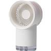 Ventilatore Ricaricabile Nebbia Ghiaccio Luce Notte USB Raffrescatore