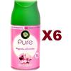 Air Wick 6PZ AIR WICH FRESHMATIC RICARICA PURE MAGNOLIA E ORCHIDEA DEODORANTE SPRAY 250ML