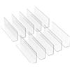 10 Pcs Divisore Merci Organizzatore Divisorio Scaffali Per Ripiani Separatori