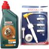 CASTROL KIT CAMBIO OLIO PIEDE FUORIBORDO E INGRANAGGI CASTROL 80W90 1 LT E POMPA