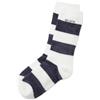 Gelato PIQUE [Gelato Pique] Calze Smoothie Lite Cool 2 Border PWGS264509 Donna NVY F Japan