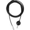 Eurowagens Rivestito IN Gomma Corda Cavo Fitness Equipment Accessori Puleggia Casa
