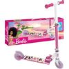 Mondo Monopattino Bambina Barbie Mondo Pieghevole 2 Ruote Regolabile con Freno 5+