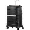 Samsonite Flux - Spinner M, Valigia Espandibile, 68 Cm, 75/85 L, Nero (Black)