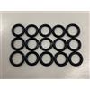 Set 15 o-ring per rubinetteria attacco erogatore bombole sub cod. 1091 subacquea