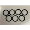 Cressi Set 7 o-ring guarnizioni 1,5 cm per rubinetteria Cressi cod. 710507 subacquea