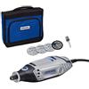 Dremel 3000 Multiutensile 130 W, Kit Amazon Exclusive con 5 Accessori, Velocità Variabile 10.000-33.000 giri/min