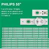 Philips KIT 12 BARRE STRIP LED TV PHILIPS LB55073V0_01 LB55073V1_02 55PUS7303 TPT550U2