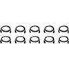 OEM CONFEZIONE 10 CAVI SCHERMATI HDMI 4K 3D CON ETHERNET COLORE NERO 1,8 MT