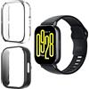 Does not apply Cover per Xiaomi Redmi Watch 5 Active Custodia Cover Pellicola Protettiva