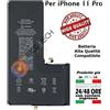 BATTERIA COMPATIBILE PER APPLE IPHONE 11 Pro con CAPACITA' ORIGINALE 3046 mAh