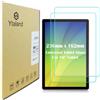 Ytaland - Pellicola salvaschermo universale in vetro per tablet da 9,6 a