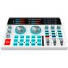 Eurowagens Mixer Audio H9 Scheda Audio USB Microfono Headset Trasmissione Dal Vivo