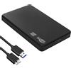 Does not apply Case Esterno per Hard Disk 2.5" SATA a USB 3.0, Box per SSD/HDD