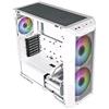 Cooler Master Case HAF500 Mid-Tower E-Atx Argb Side Panel Bianco