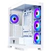 Non di marca CASE Gaming ITEK Tower Showbui 45W - NO Alimentatore - ARGB FAN - Bianco PC