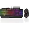 HAVIT Kit tastiera e mouse Gaming con retroilluminazione LED Havit KB852CM