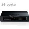 TP-LINK SWITCH 16 PORTE RJ45 LAN ETHERNET CAVO DI RETE 10/100 M TP-LINK TL-SF1016D