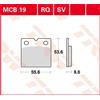 TRW MCB19 BRAKE PAD LAVERDA 1000 RGS CORSA 1984