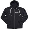 BILTWELL 8123-023-006 HOODIE BOLTS ZIP BLACK 2X FELPA CON CAPPUCCIO