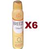 Squeeze 6 PZ BREEZE VANILLA DEODORANTE AMBRA E VANIGLIA SPRAY 150ML NEW FRAGRANCE