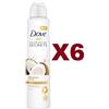 Dove 6 PZ DOVE DEODORANTE RITUAL COCCO E GELSOMINO 150ML SPRAY 48H