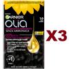 Garnier 3 PZ GARNIER OLIA COLORAZIONE PERMANENTE SENZA AMMONICA 1.0 NERO