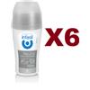 INFASIL 6 PZ DEODORANTE INFASIL NEUTRO TRIPLA PROTEZIONE ROLL ON 50ML