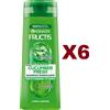Garnier 6 PZ FRUCTIS GARNIER SHAMPOO PURIFICANTE CUCUMBER FRESH CAPELLI GRASSI 250ML